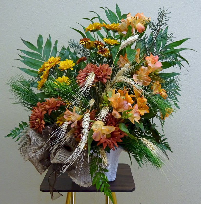 Flowers from Rafter U Cross - Roger and Bonna; Cory, Alicia, and Family; and Rylie and Cheyenne