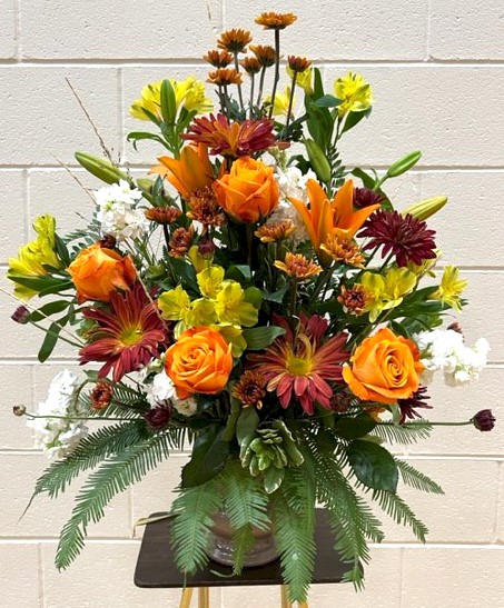 Flowers from Don and Donna Olivier Families