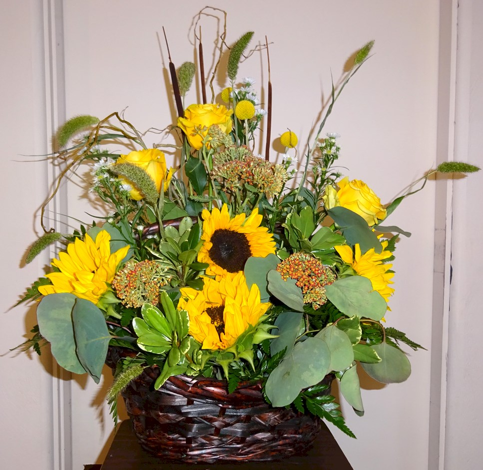 Flowers from Wayne & Sue and Roger & Karene