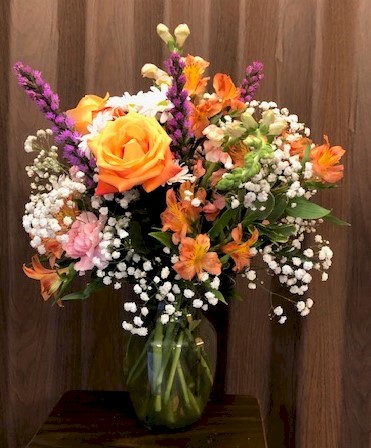 Flowers from Doug and Justine Estes