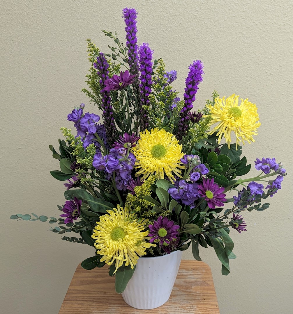 Flowers from The District 5 Board - Kevin, Kim, Lori, Zane, and Scott