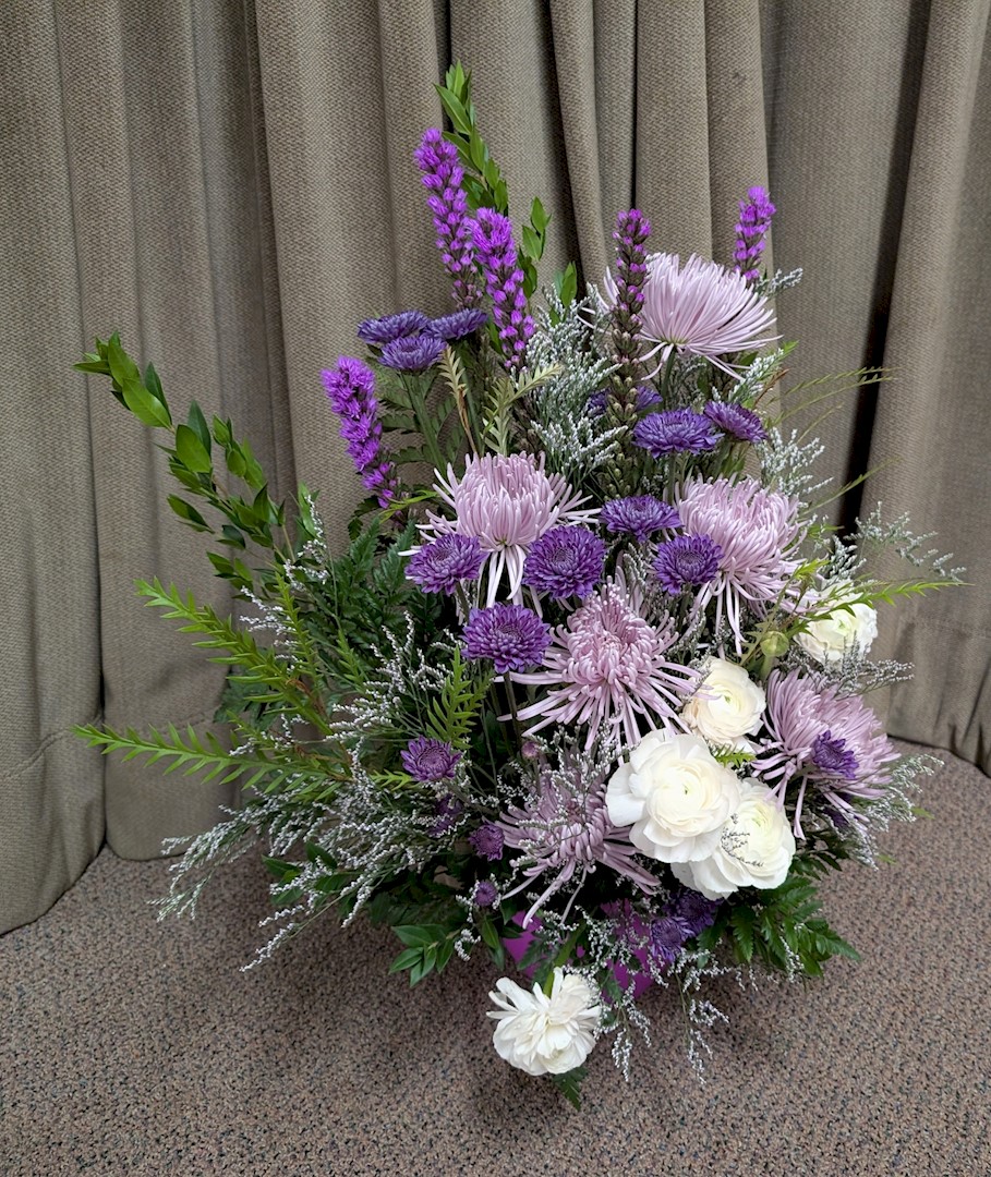 Flowers from Marlene, Riley, Michael, Steven, and Becky; Riley A and Rainna; and the great-grandchildren