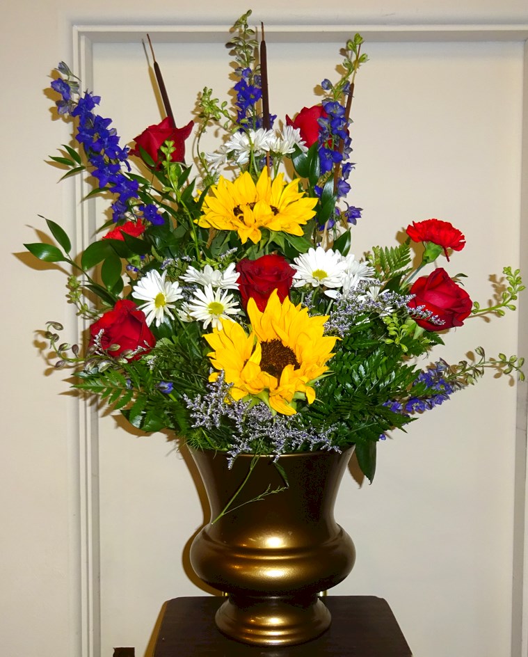 Flowers from Gaulle, Teresa, and Megan Sanchez