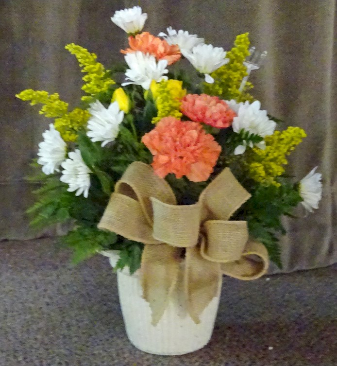 Flowers from PHS Girl's Basketball Team