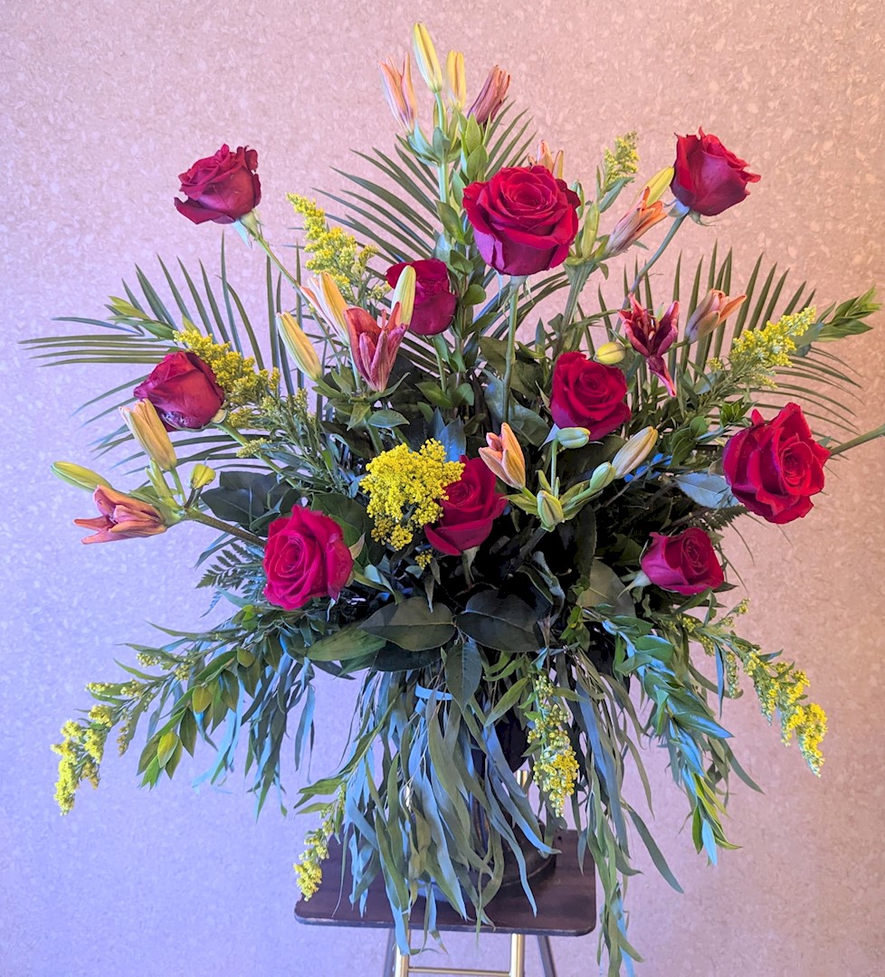 Flowers from Pat, Rosemary Trask and Family