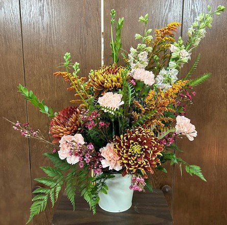 Flowers from Rafter U Cross: Roger, Bonna, Cory, Alicia, and Family