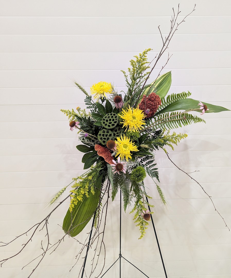 Flowers from Bob and Dana McClaren