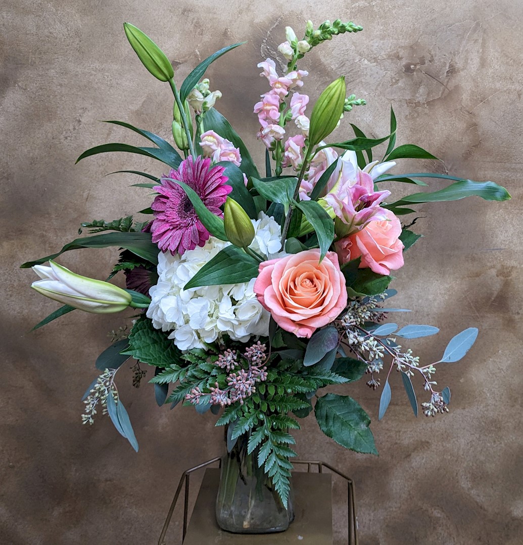 Flowers from Jeanette and Hal Burton; Shelley and Jim O'Toole; Doug and Kristin Black; and Ronda and Gene Cullup