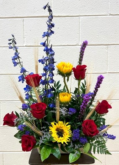 Flowers from Lonnie, Nathan, Heather, Allie, and Natalie