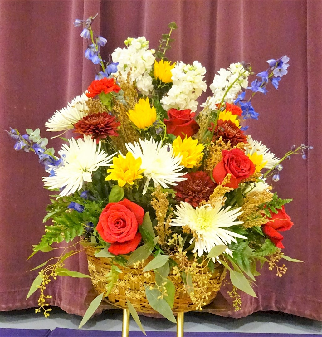 Flowers from Greg and Dinah Scott
