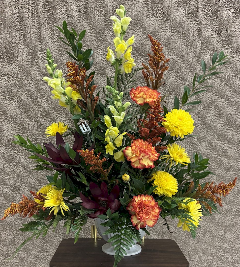 Flowers from Brad, Amber, Burke, Blake, and Breck