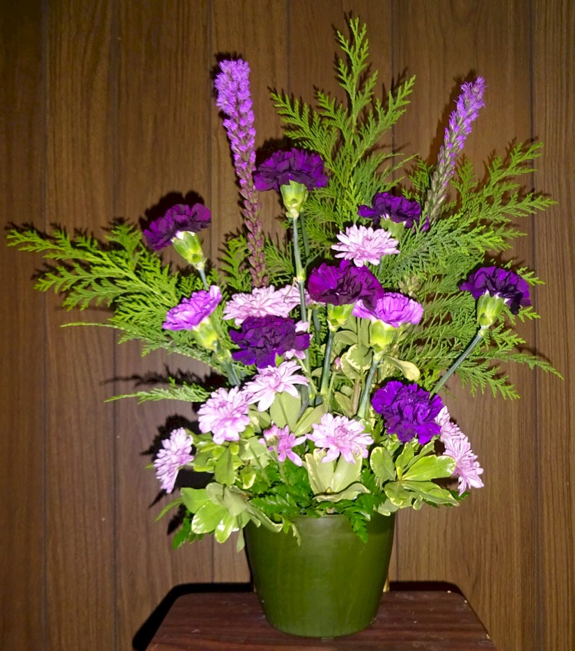 Flowers from Rick and Nancy Ehrhardt and Jerry and Karen Kroetch