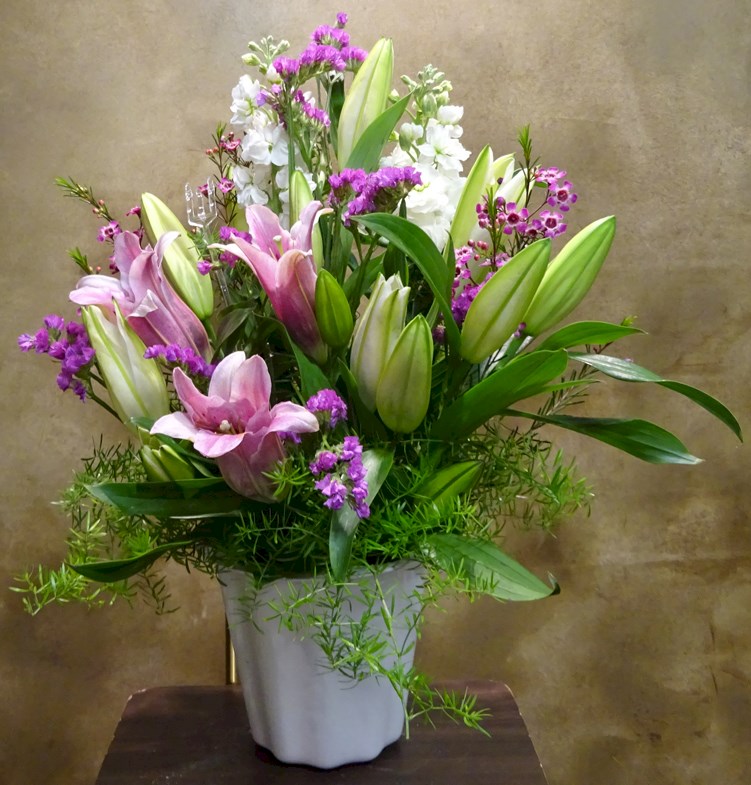 Flowers from Daniel McFall, Luke Oakley, Felix Obilo, and Families