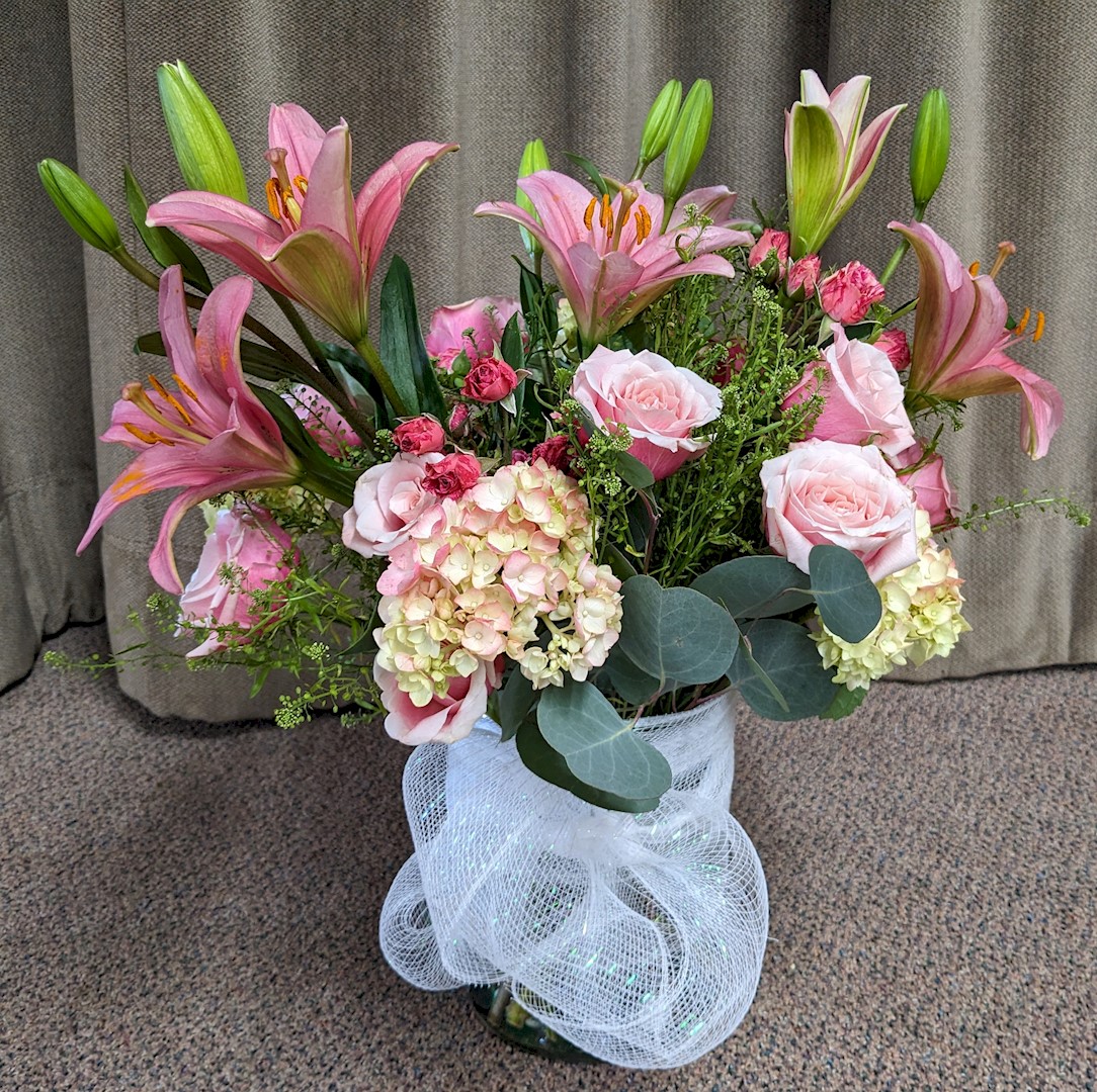 Flowers from John, Doug, Julie, and Andy