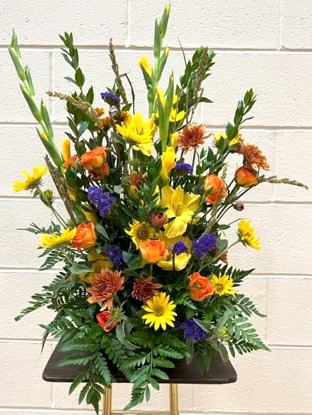 Flowers from Chancie, Aaron, Veronica, and Landen