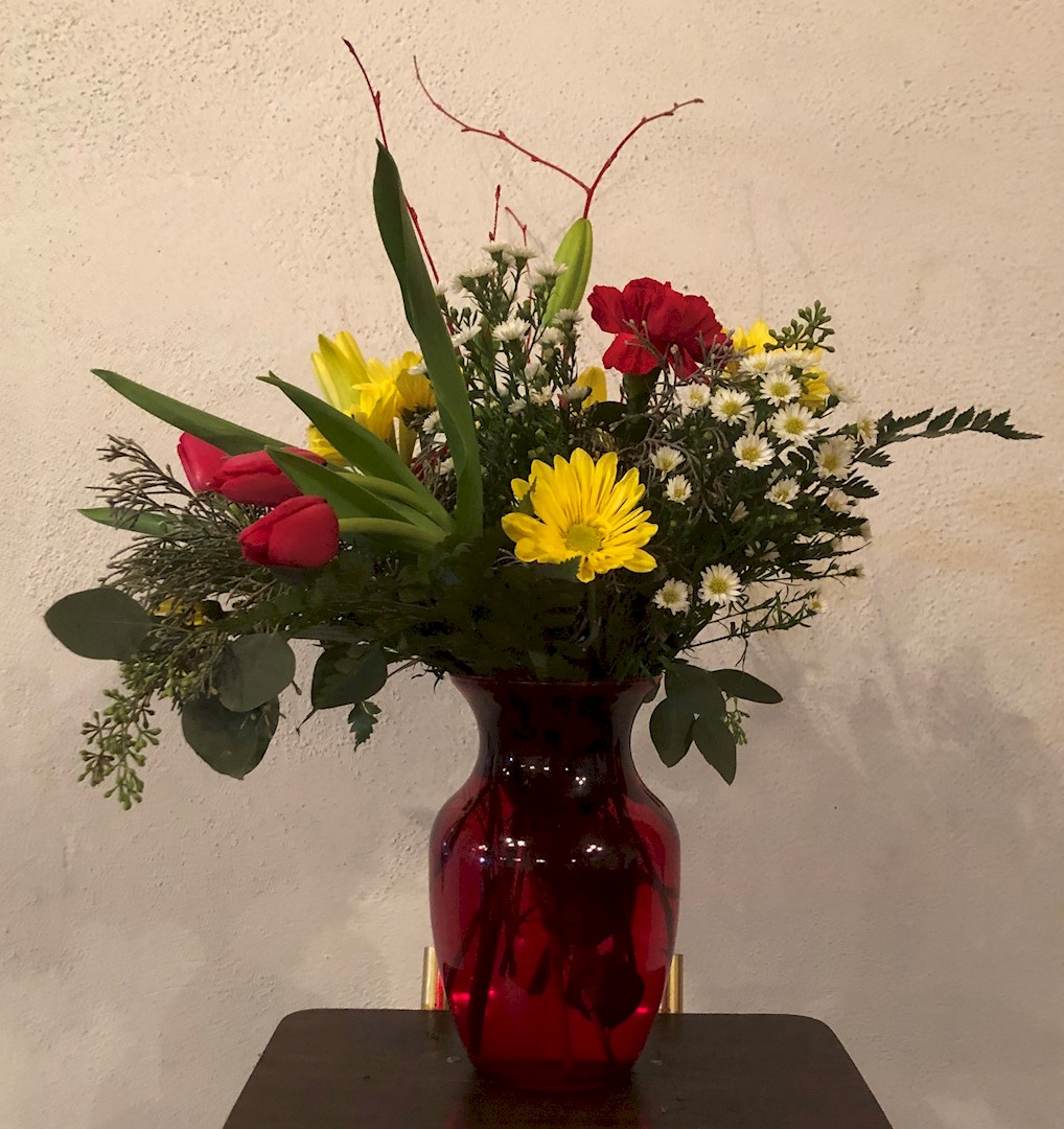 Flowers from Wasta Fire Department