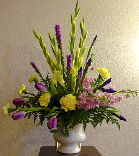 Flowers from Sherrie Foland Chronister, Wilma Foland, Freda & Ray Foland Carlsen, Joel & Lina Carlsen, Tedd & Kay Carlsen Haas, Christopher & Kristi Carlsen McConnell