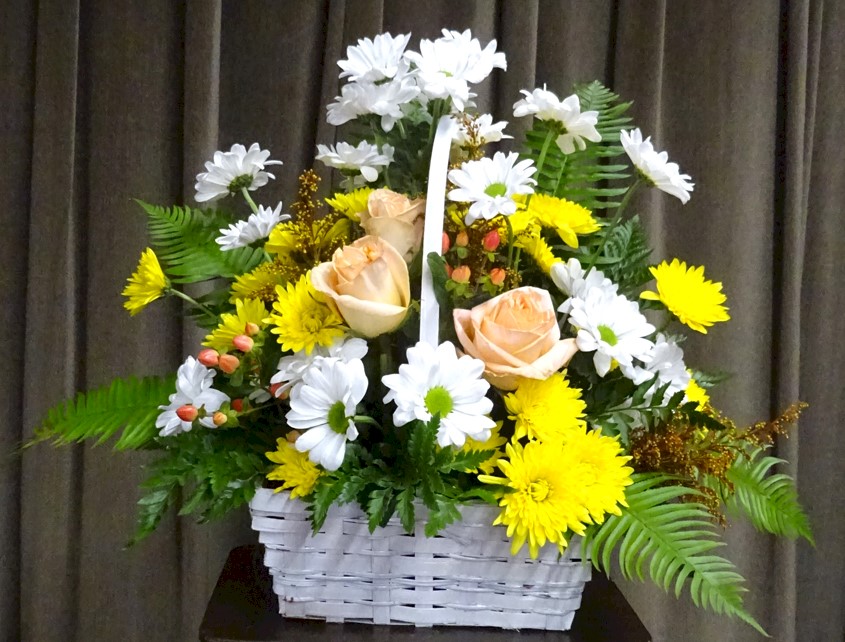 Flowers from Brian, Misti, Mya, and Mason Hostutler