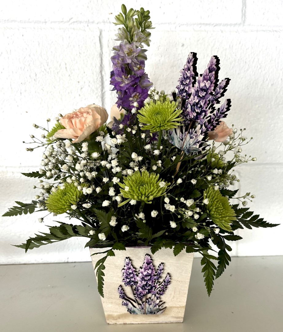 Flowers from The Will Schofield Family: Justin, Jared, Roger, Hallie, and Forrest