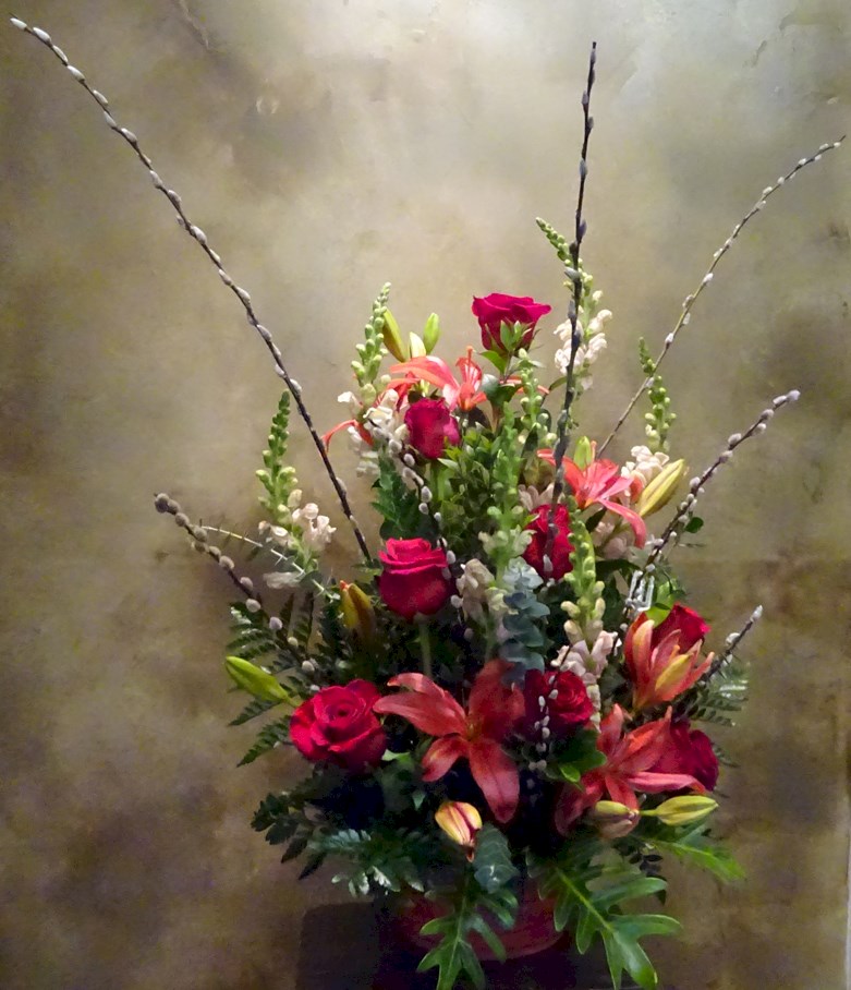 Flowers from Erwin, Dennis, Donald, and Donna