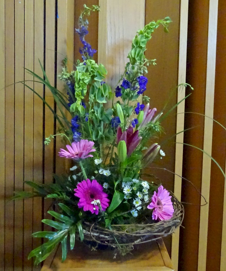Flowers from Doug and Justine Estes