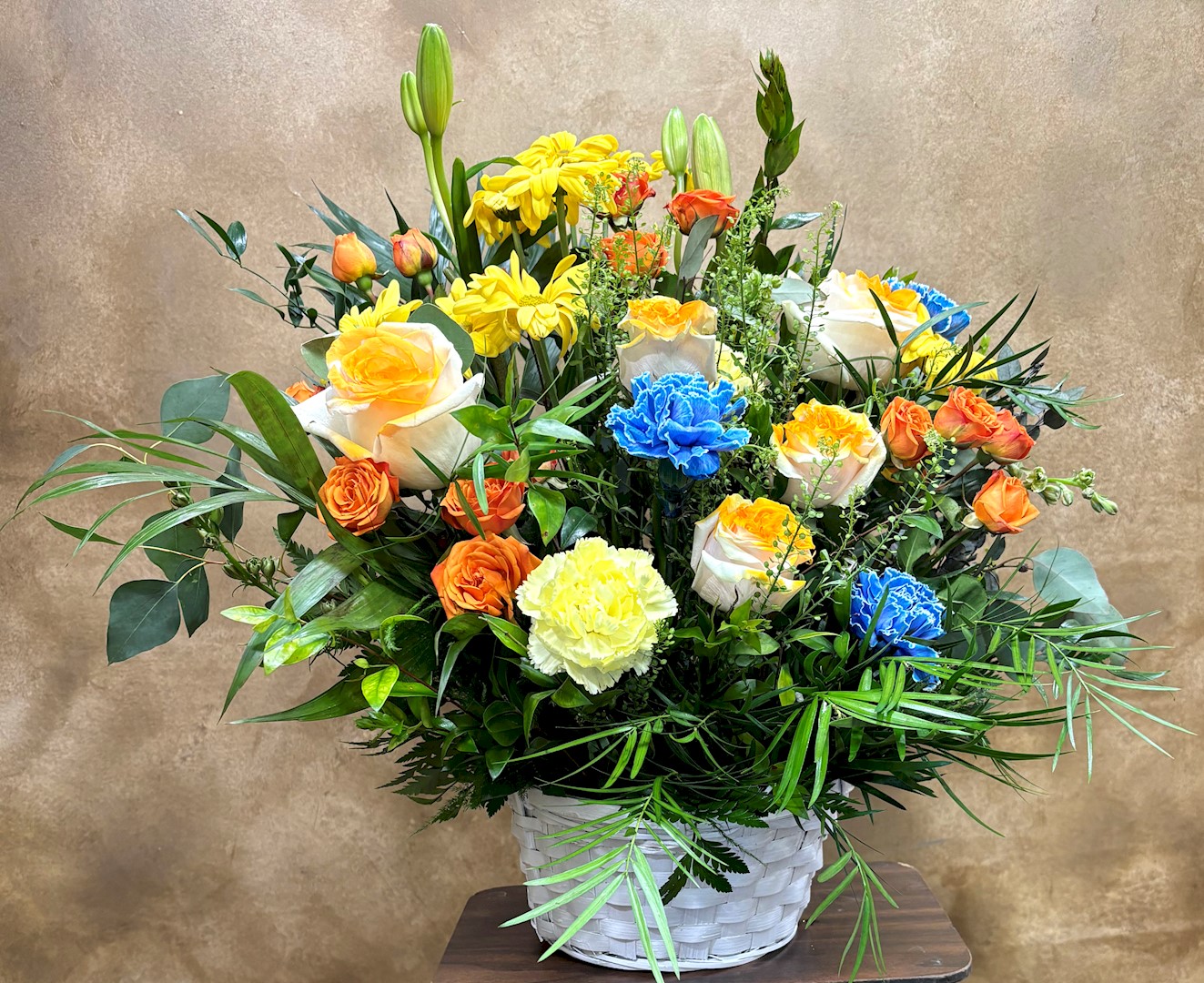 Flowers from Marty and Deb; Jesse and Sheryl; and Brad and Vicki