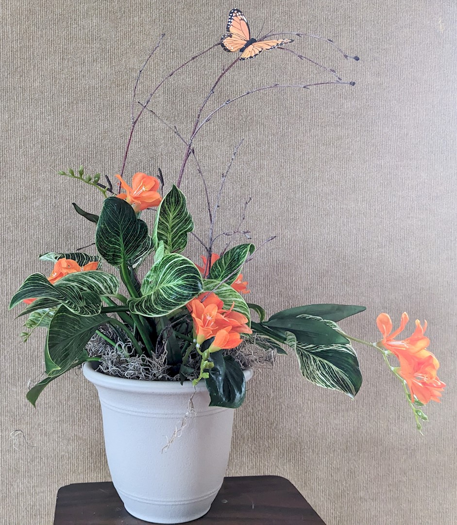 Flowers from Wall School Staff