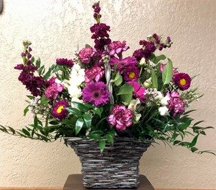 Flowers from Don, Jerry, Marie and Steakhouse Employees