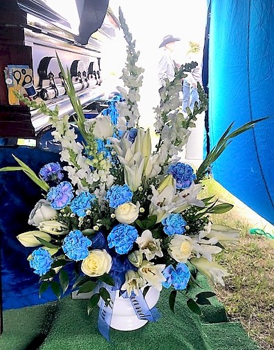 Flowers from Family - "Dad" "Grandpa"