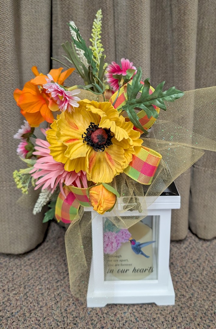 Flowers from Sol, Lily, Stephan, and Eva