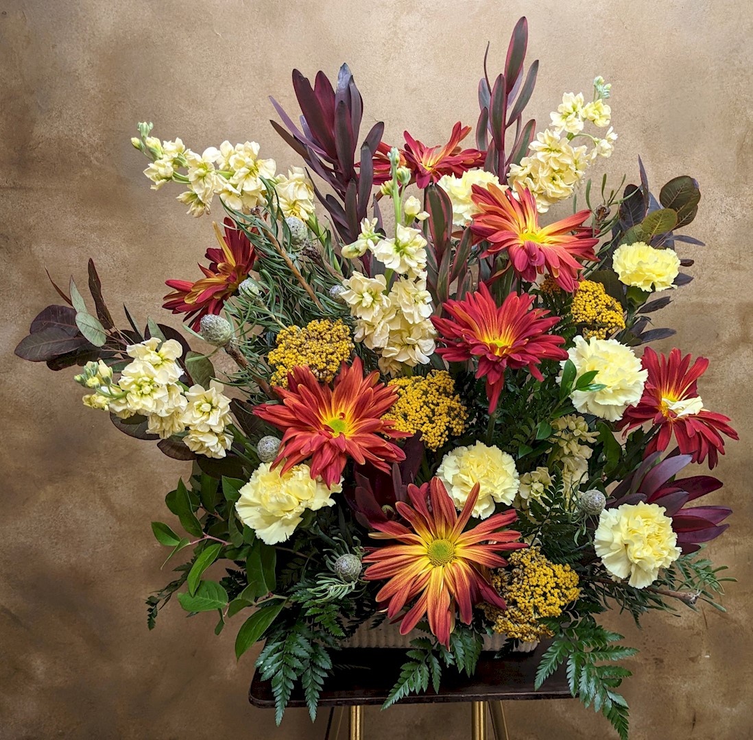 Flowers from Don and Donna Olivier Families