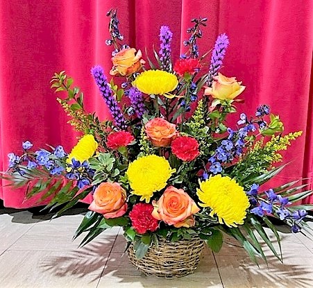 Flowers from Midland Food and Fuel - Clint and Brenda