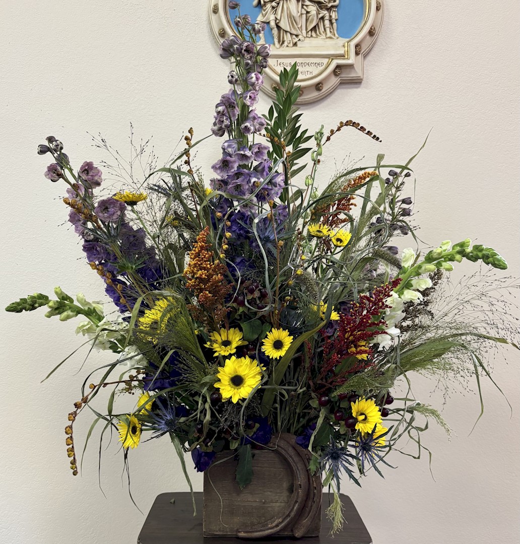 Flowers from Gene and Linda Heeren and Dan and Julie Heeren