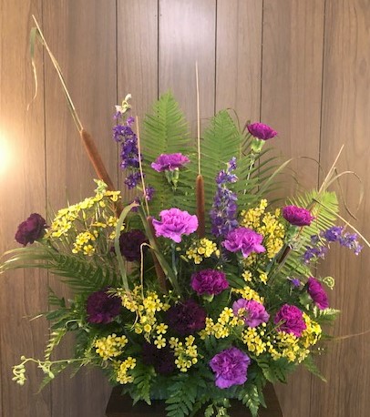 Flowers from Francis Post, Barry, Randy, 
Mark, Tracy and Shelly
