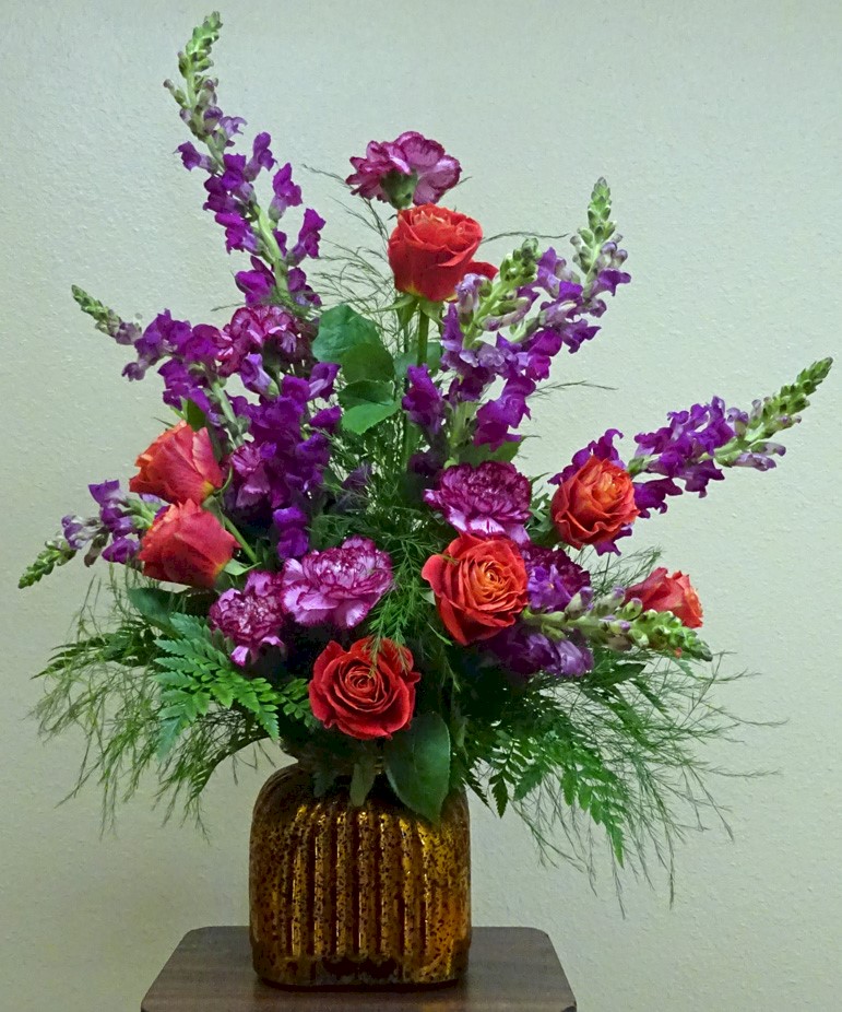 Flowers from Jerry, Kay, Susan, Joyce, Marie, Bert, and Families