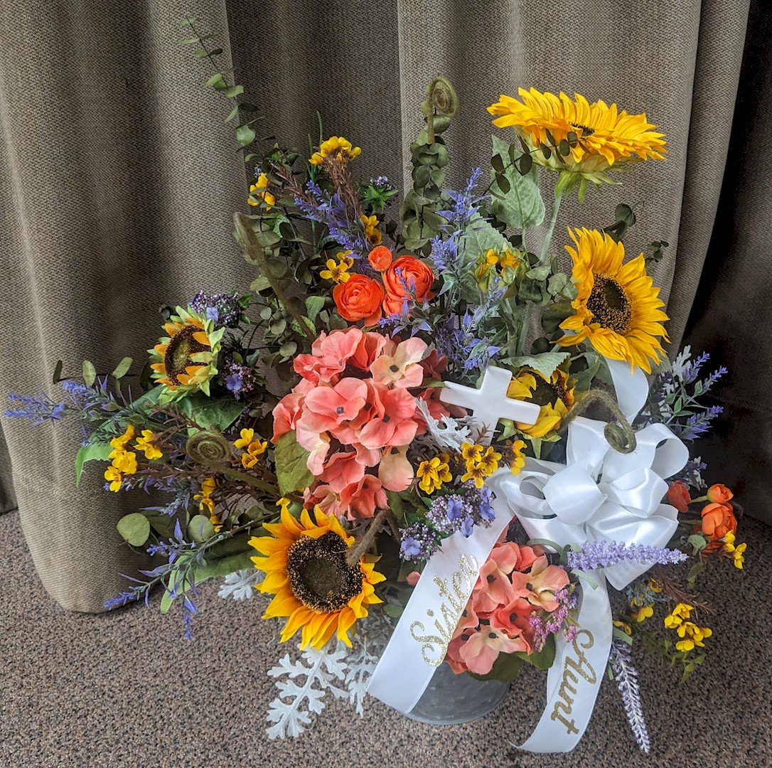 Flowers from Family - "Sister" "Aunt" - Doug and Sandy and Casey, Raevyn, Lane, Dempsee, and Everleigh