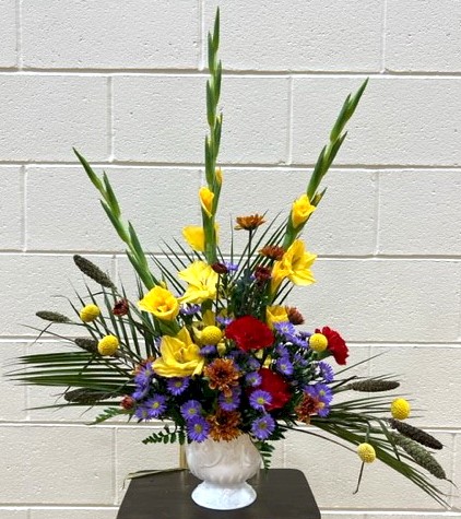 Flowers from Dillon and Courtney Kjerstad and Family