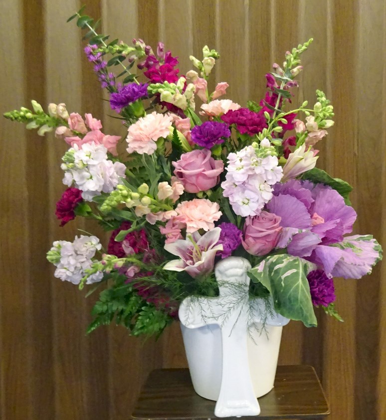 Flowers from JoAnn & Joe Metcalf, Jim & Jill Marotz, and Regan & Brady