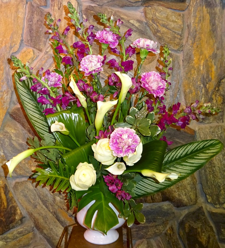 Flowers from Ken & Margie Johnson and the O'Brien's