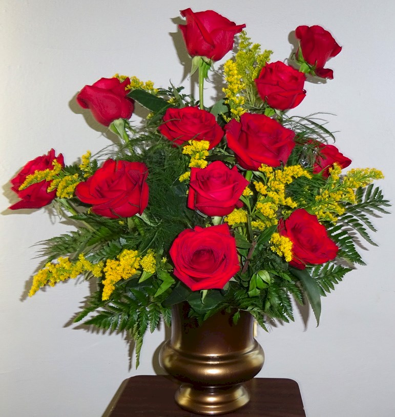 Flowers from Bill Fischer and Joe Thorne