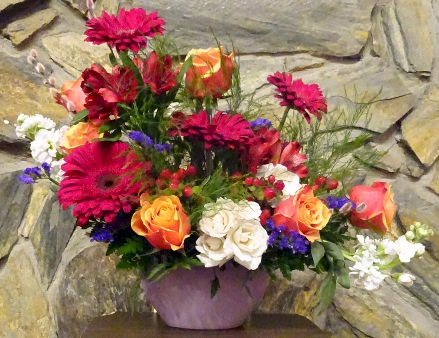 Flowers from Bill and Dawn Reiter