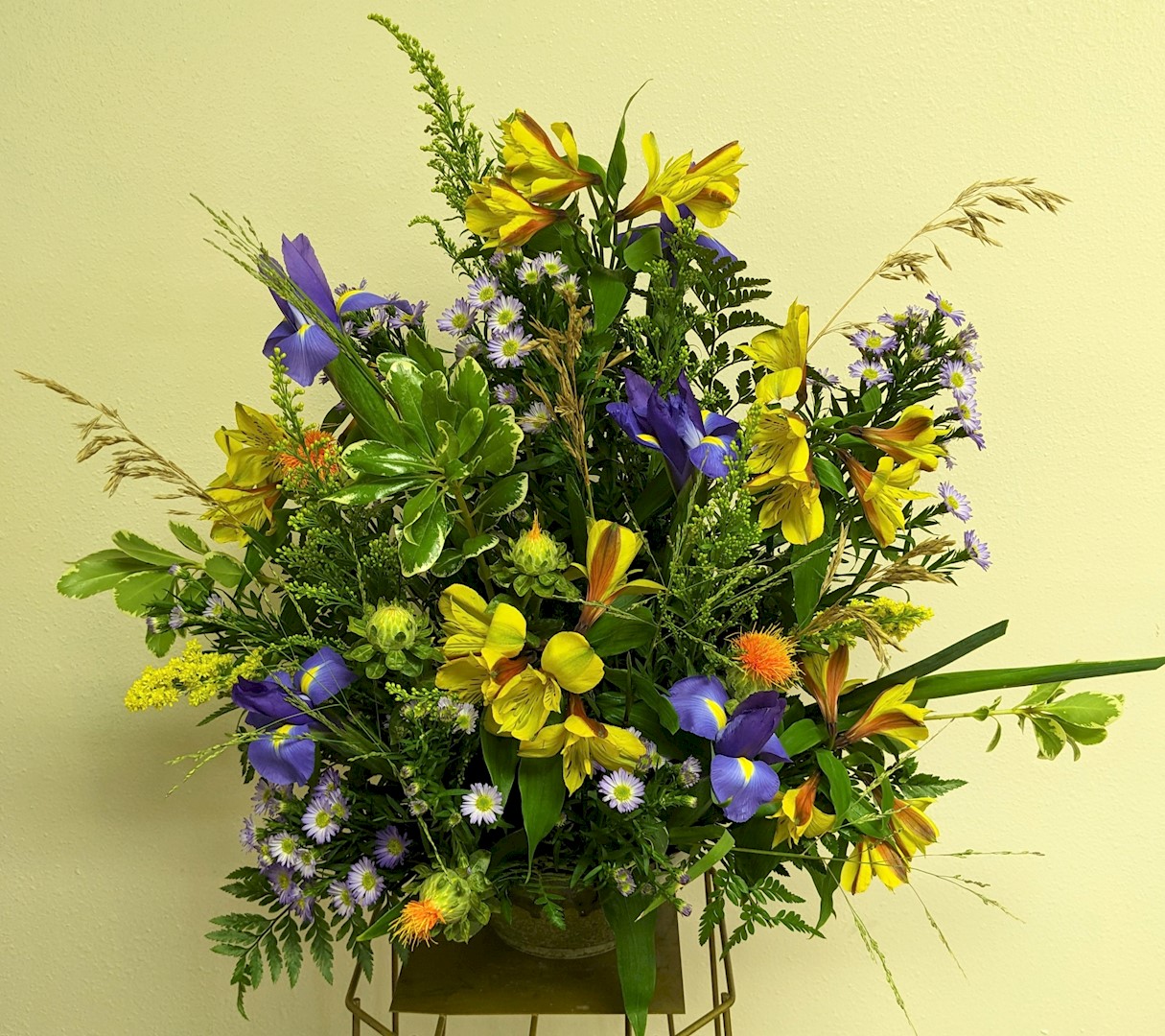 Flowers from The Cow Pasture Boys: Glenn, Terry, Mick, Don, and Bill