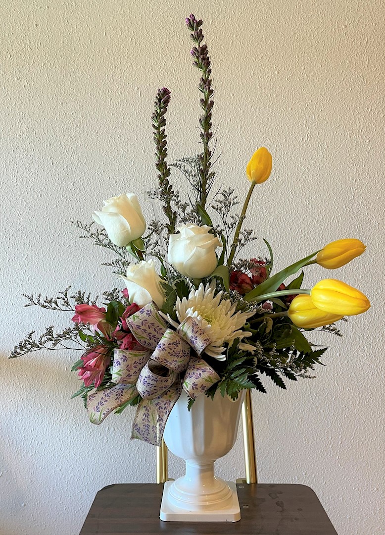 Flowers from Kathy and Floyd; Lisa, Heath, and Family, Reva and Family; and Rex, Amy, and Family