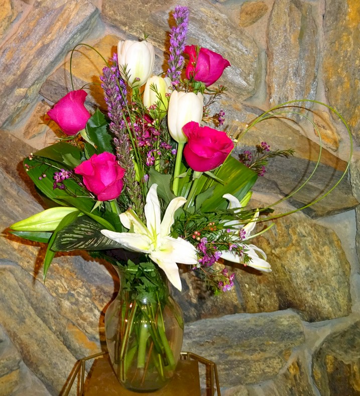 Flowers from Brad and Donna Kroetch