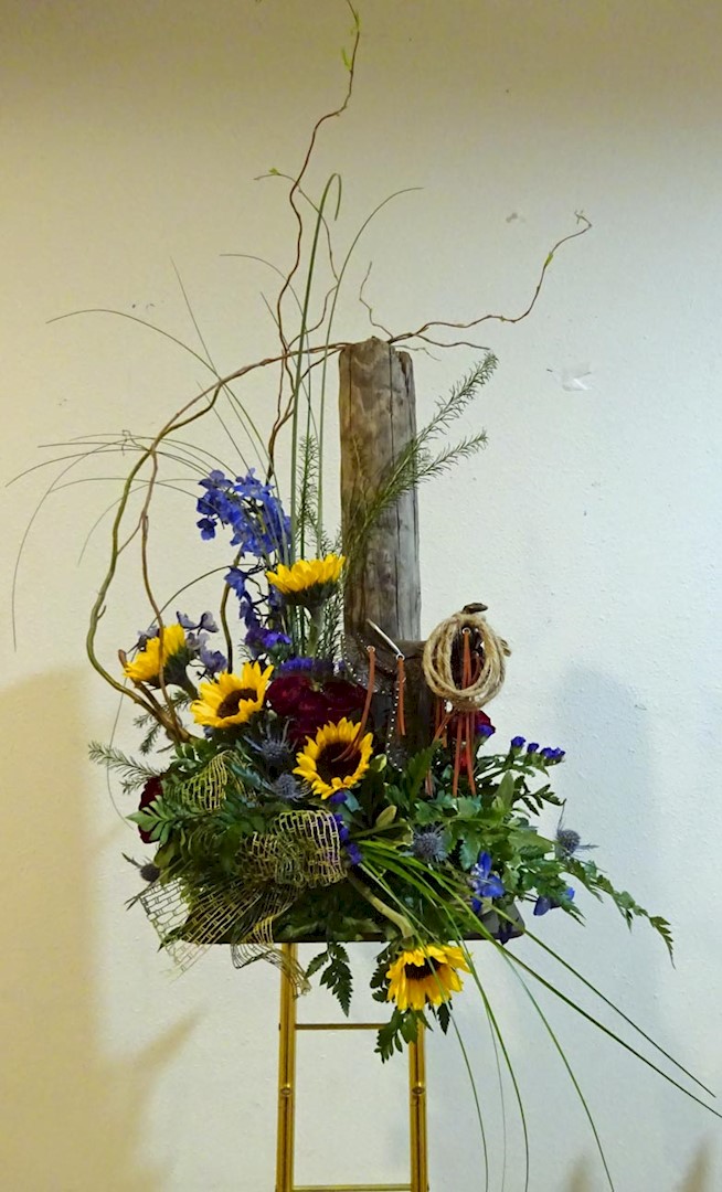 Flowers from Team Hisle