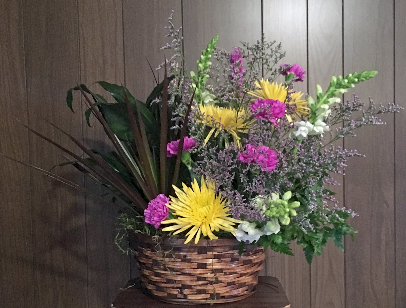 Flowers from Kent, Steph, Quincey, Krysia, & Kynsli, Natasha, Katrina, & Alex, and Tiana & Joe