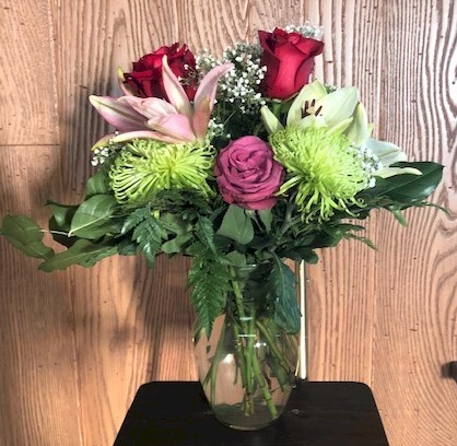 Flowers from Jennifer, Kristin, Molly, Kristi, Nick, Sam, and Niki