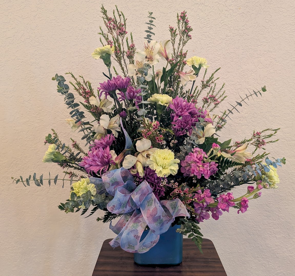 Flowers from Bill Roberts Middle School Team