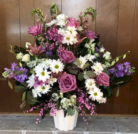 Flowers from The Radway Family: Todd and Traci; Mark and Judith; Tom and Marie; Sandy; and Gary and Stacy