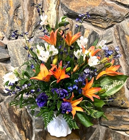 Flowers from Family - "Brother" - Gary, Mary Ann, Kay, Phyllis, and Dan